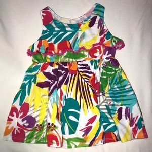 Youngland Baby Multicolor Tropical Dress 12M